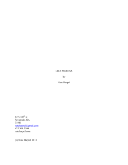 Like Pigeons - KCACTF Region 4