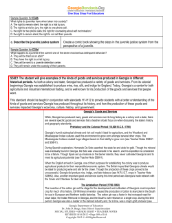Goods, Services, and Trade Teacher Notes