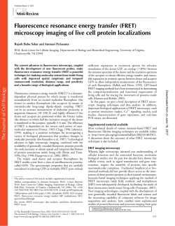 FRET - The Journal of Cell Biology