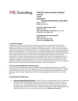 Syllabus - Mike Ananny