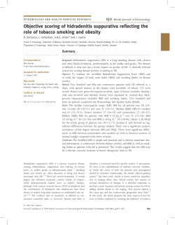 Objective scoring of hidradenitis suppurativa reflecting the role of