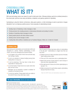NCPC Tip Sheet - National Crime Prevention Council