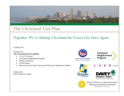The Cleveland Tree Plan