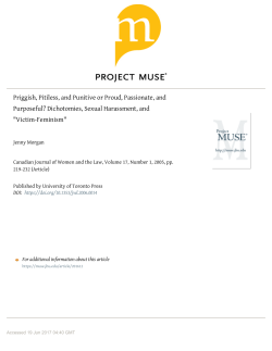 Priggish, Pitiless, and Punitive or Proud, Passionate, and