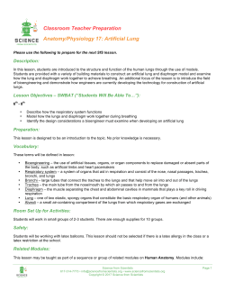 AP17-Artificial Lung - Science from Scientists