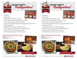 Headquarters! H - Grand Champion Meats