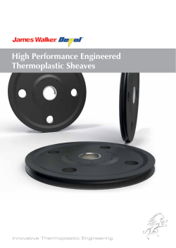 High Performance Engineered Thermoplastic