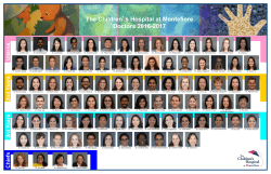 View the team photos - The Children`s Hospital at Montefiore