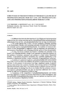 70 bba 55961 some studies on the biosynthesis of the molecular