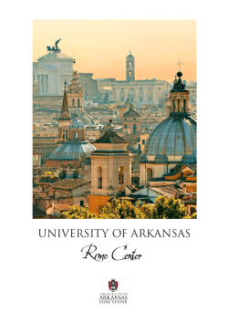 University of Arkansas Rome Center