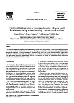 Theoretical calculations of the magnetizability of some small fluorine