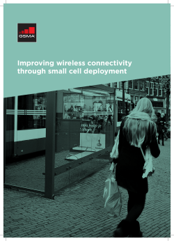 Improving wireless connectivity through small cell deployment
