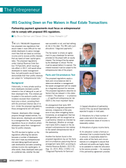 The Entrepreneur - Crowe Horwath LLP