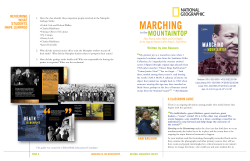 Marching to the Mountaintop