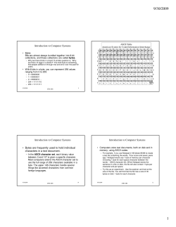 Introduction to Computer Systems Introduction to Computer Systems