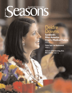 Deidre Downs - Samford University