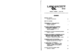 law and social·` change: the semi-autonomous socialfield as an