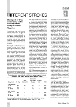 different strokes - Centre for Crime and Justice Studies