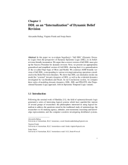 DDL as an “Internalization” of Dynamic Belief Revision