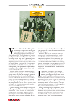 swedish jazz 1952&ndash;1955