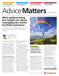 Advice Matters