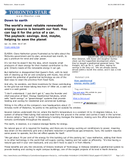 TheStar.com - Down to earth