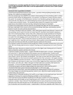 Comments from respondents (verbatim): I think the principle behind