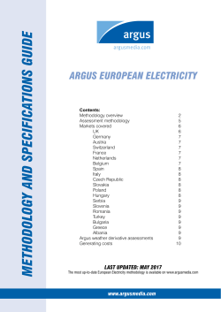 Methodo Logy and speciFications g U ide