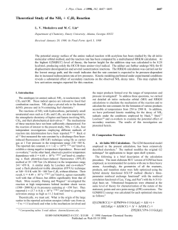 Theoretical Study of the NH2+ C2H2 Reaction