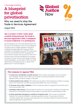 A blueprint for global privatisation