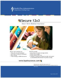 Secure 12x3 - The IHC Group