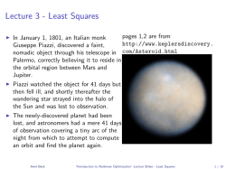 Introduction to Nonlinear Optimization" Lecture Slides