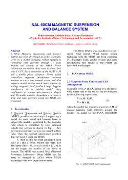 NAL 60cm Magnetic Suspension and Balance System