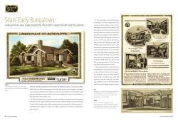 Sears`EarlyBungalows - Historic House Colors