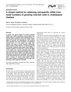 A simple method for obtaining cell