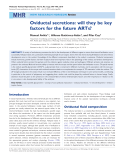 Full Text  - MHR: Basic science of reproductive medicine