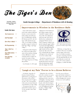 FALL 2011 - South Georgia State College