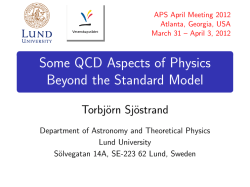 Some QCD Aspects of Physics Beyond the Standard Model