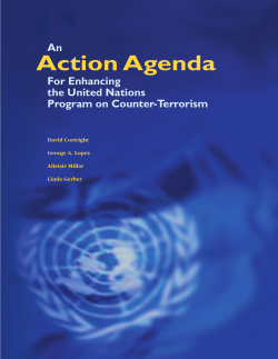 An Action Agenda for Enhancing the United Nations