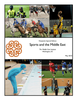 Sports and the Middle East