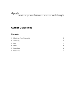 Signale author guidelines