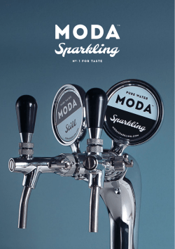 Brochure - Moda Sparkling