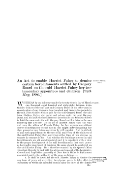 Board`s Settlement Act
