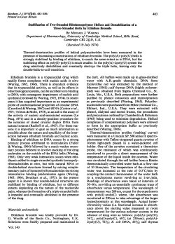 Stabilization of Two-Stranded Ribohomopolymer Helices and