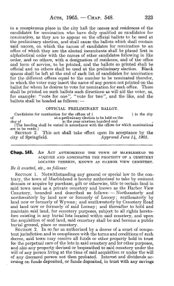 ACTS, 1965. &mdash; CHAP. 548. 323 in a conspicuous place in the city