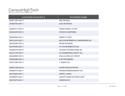 CensusHighTech - Los Angeles Open Data