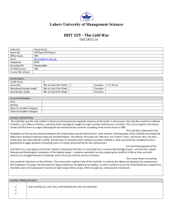 The Cold War-Hasan Karrar