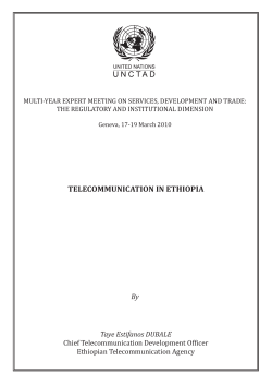 telecommunication in ethiopia
