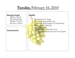 Tuesday, February 16, 2010