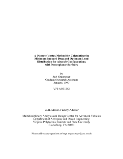 Table of Contents - dept.aoe.vt.edu